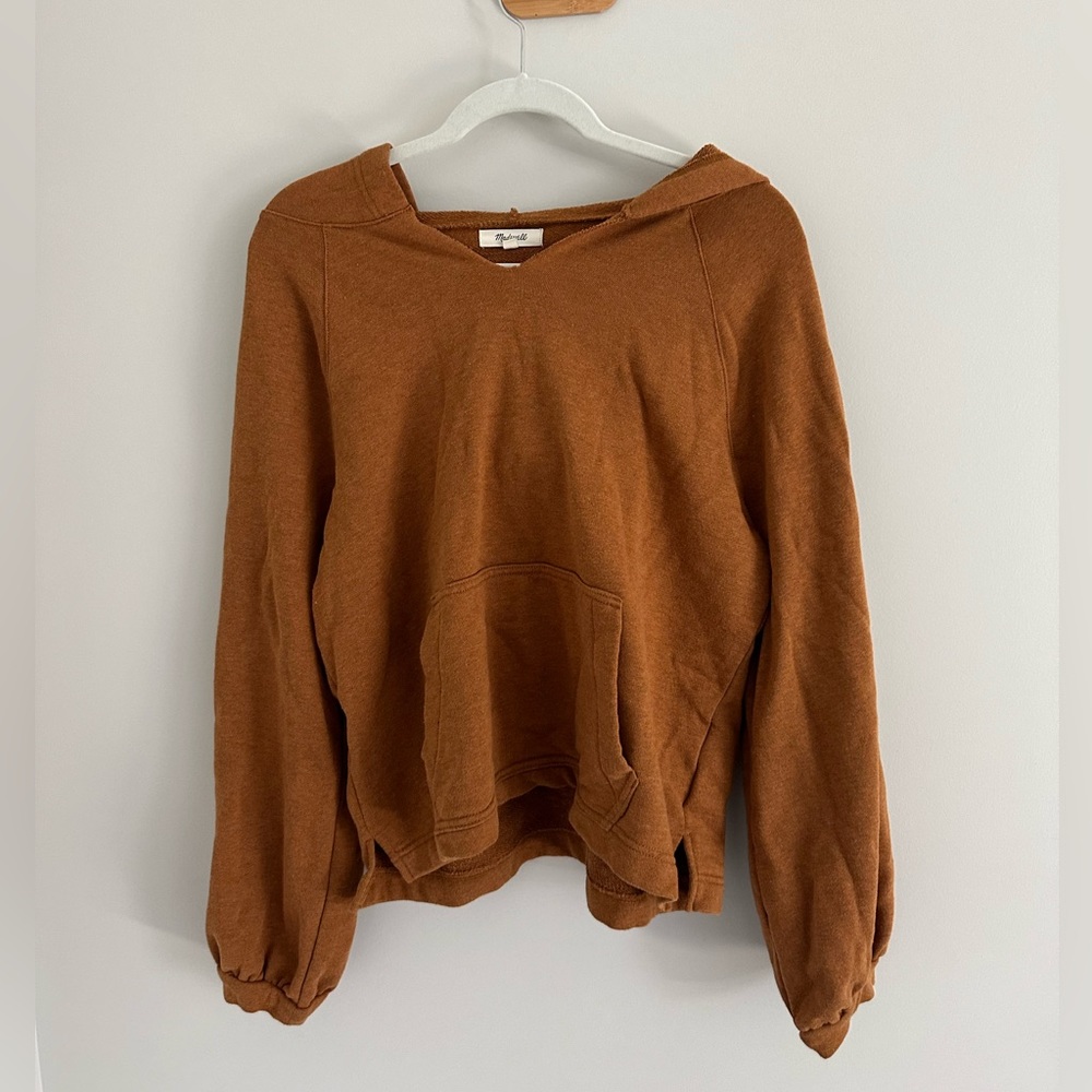 Madewell size small brown hoodie! Light weight!